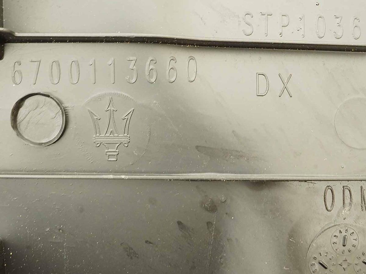 2014 - 2019 Maserati Ghibli S M157 Trim Cover Panel Sill Scuff Plate Rear Rh Lh