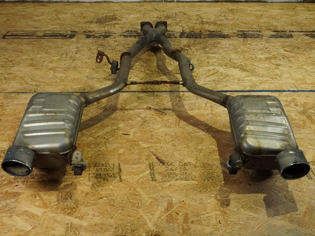 2005 - 2008 Mercedes Benz Slk Class R171 Exhaust Muffler Tube Resonator Lh Rh