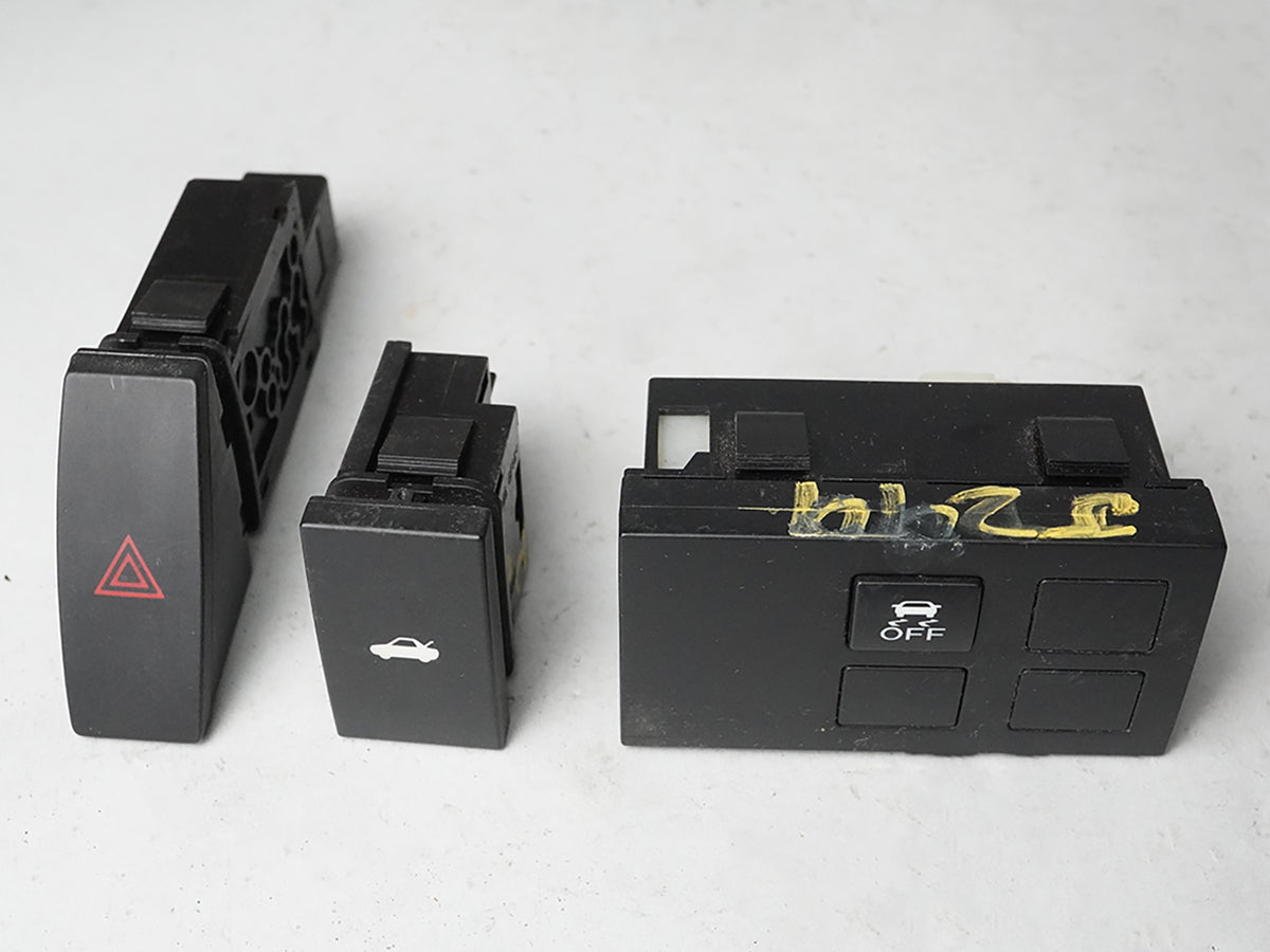 2010 - 2013 Mazda 6 Traction Off Trunk Release Hazard Light BuTTon Switches OEM