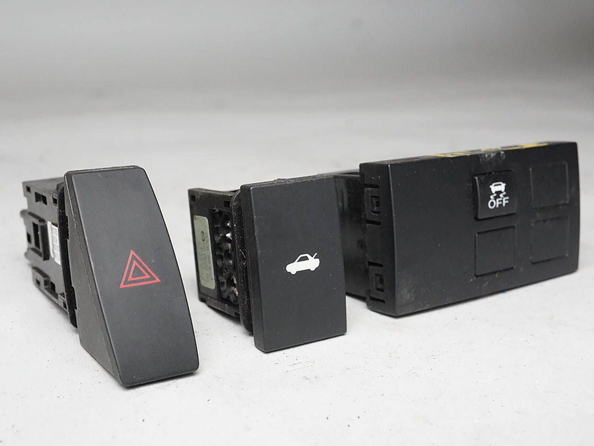 2010 - 2013 Mazda 6 Traction Off Trunk Release Hazard Light BuTTon Switches OEM
