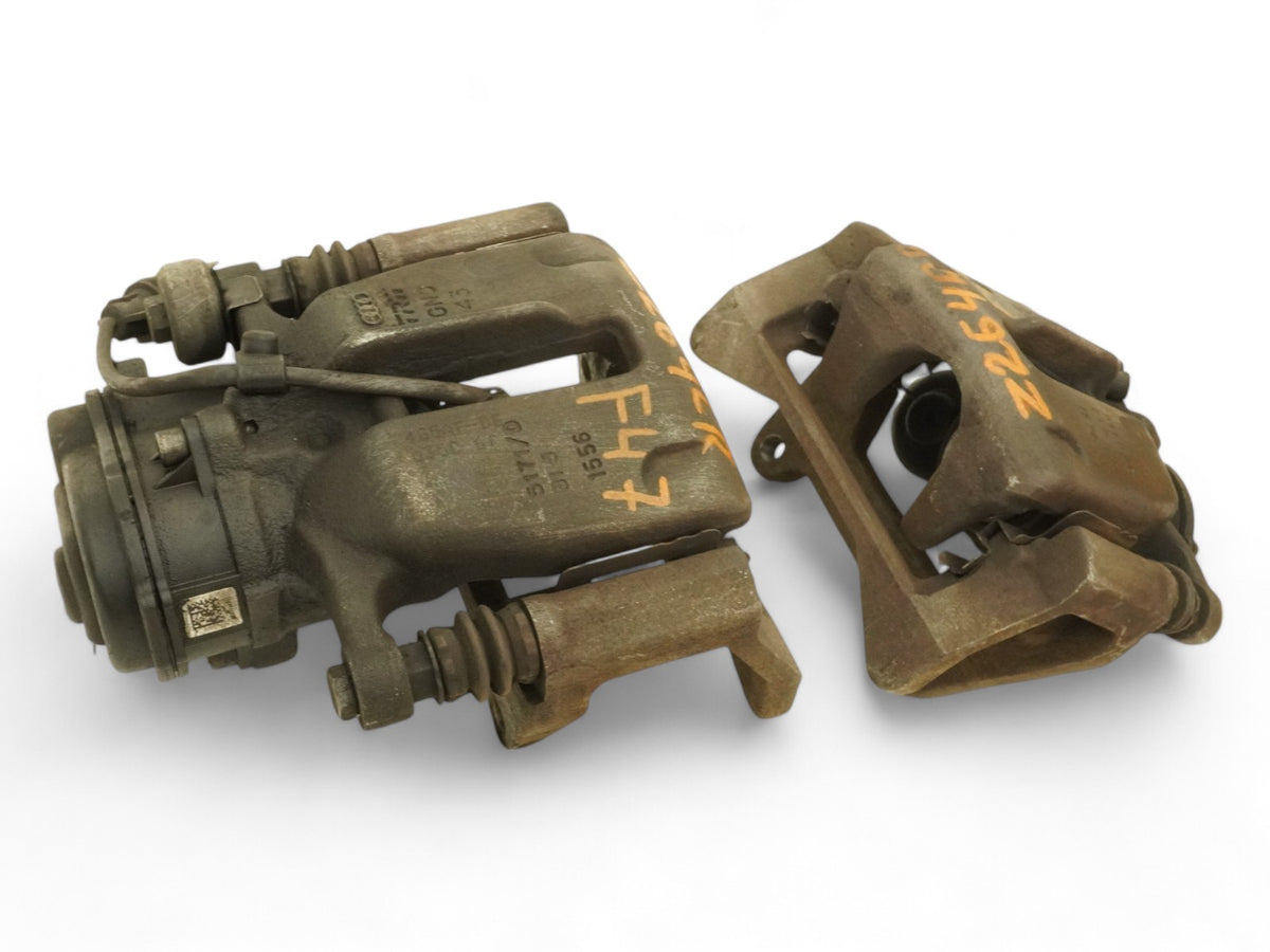 2012 - 2018 Audi A6 C7 Caliper Brake Stop Rear Left Right Lh Rh Set Of 2 OEM