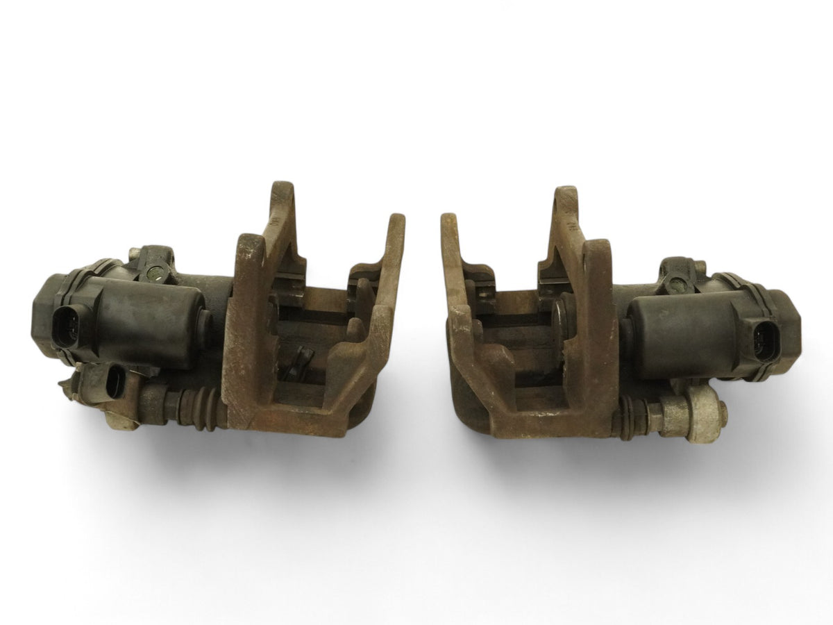 2012 - 2018 Audi A6 C7 Caliper Brake Stop Rear Left Right Lh Rh Set Of 2 OEM