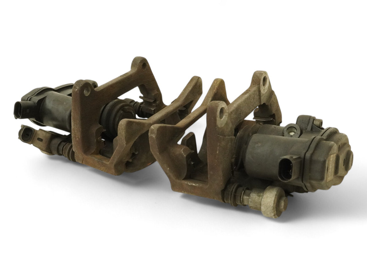 2012 - 2018 Audi A6 C7 Caliper Brake Stop Rear Left Right Lh Rh Set Of 2 OEM