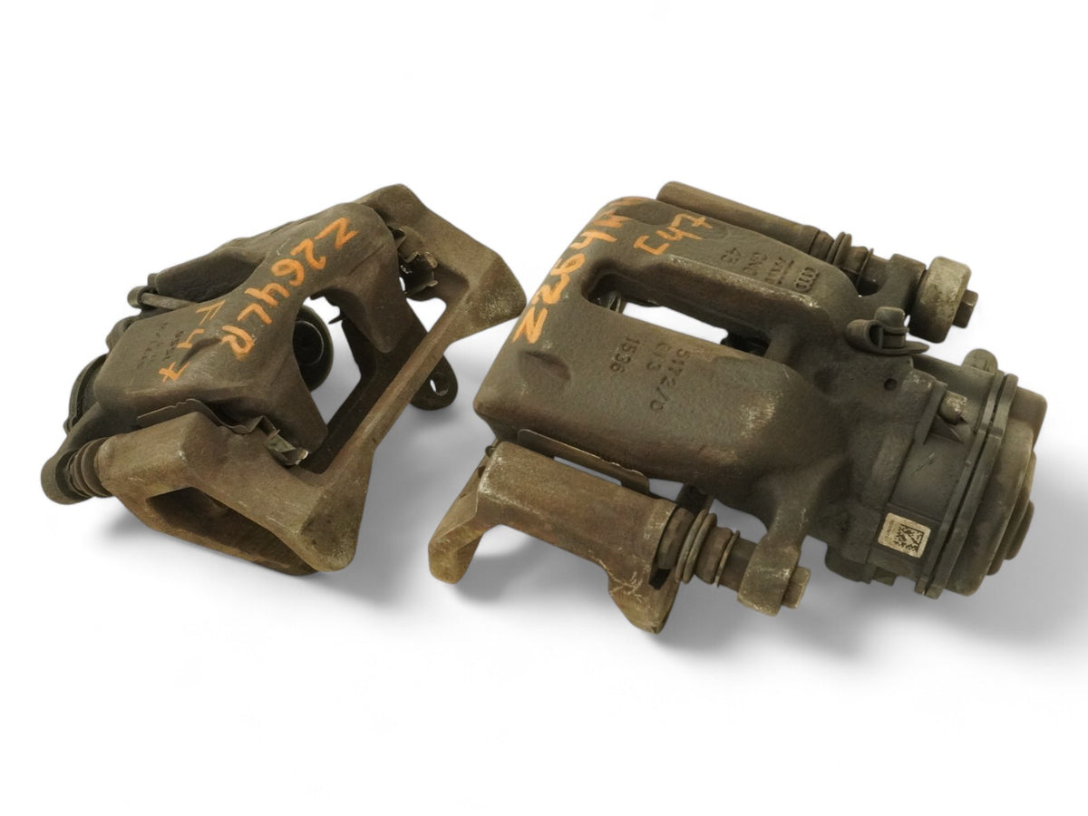 2012 - 2018 Audi A6 C7 Caliper Brake Stop Rear Left Right Lh Rh Set Of 2 OEM