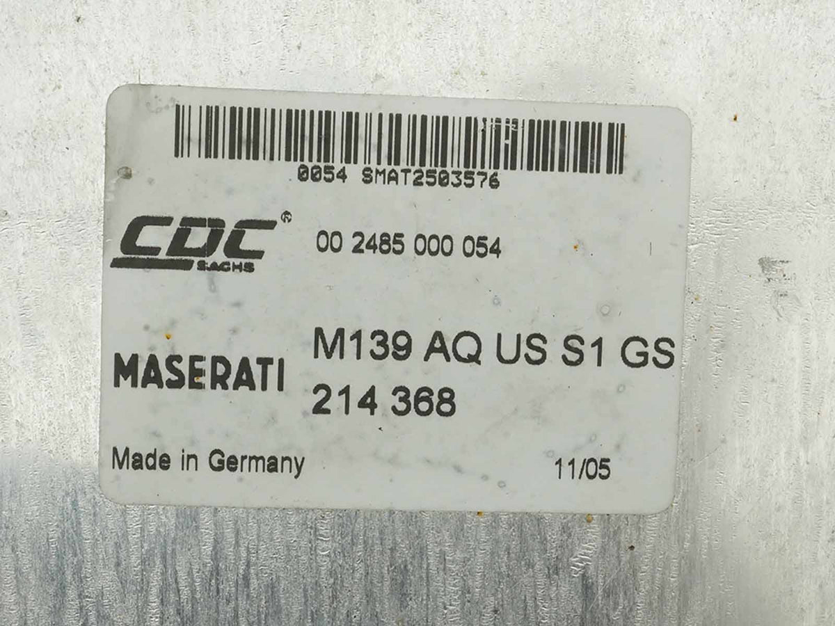 2005 Maserati QuaTTroporte M139 Cdc Suspension Control Module Unit 002485000054