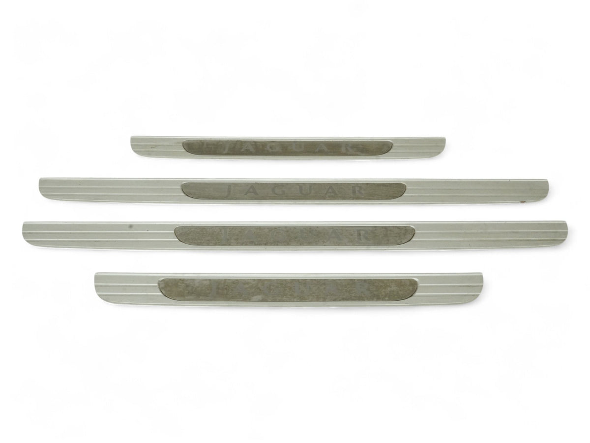 04-09 Jaguar Vanden Plas Xj8 X350 Sill Scuff Plate Trim Cover Rear Front Lh Rh