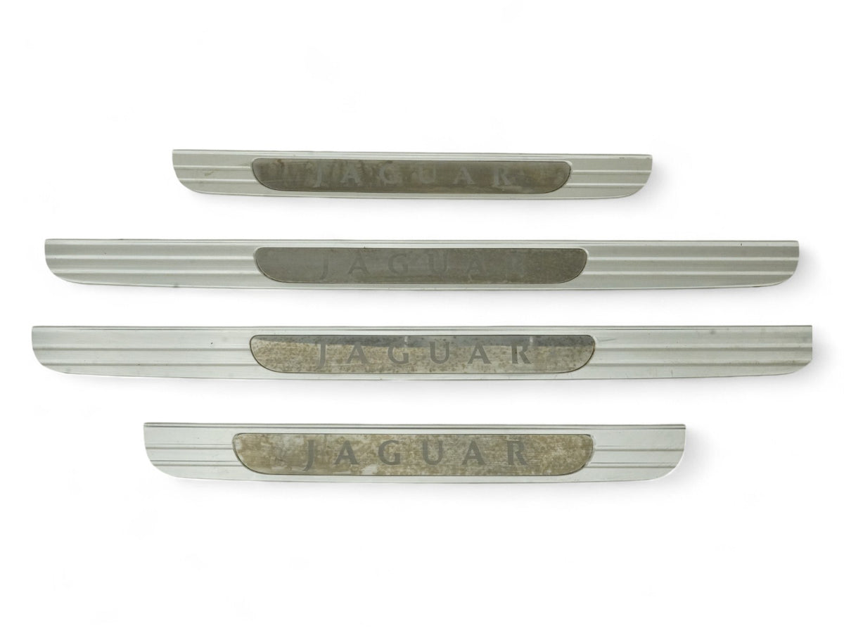 04-09 Jaguar Vanden Plas Xj8 X350 Sill Scuff Plate Trim Cover Rear Front Lh Rh