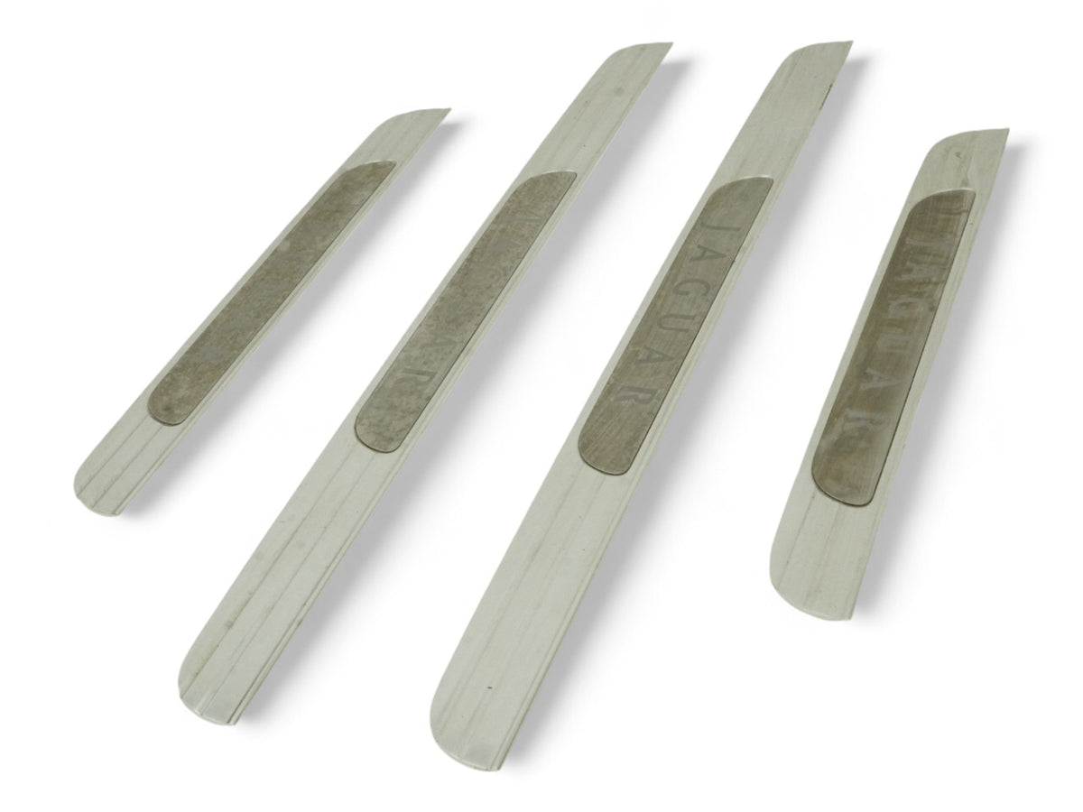 04-09 Jaguar Vanden Plas Xj8 X350 Sill Scuff Plate Trim Cover Rear Front Lh Rh