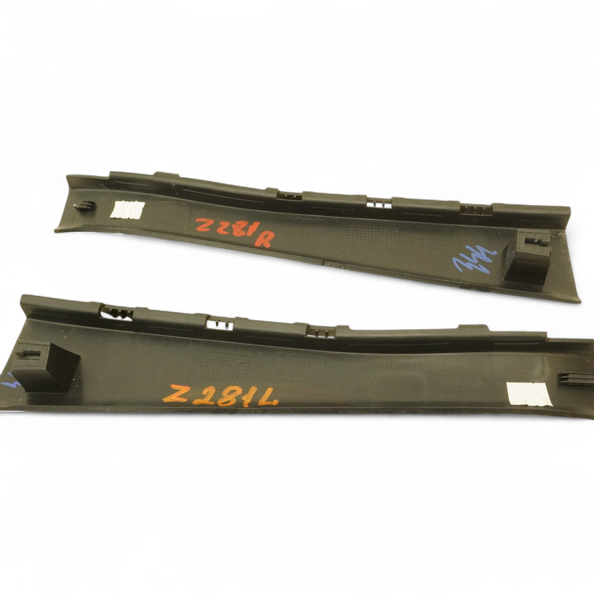 17-24 Audi Q7 4M A Pillar Cover Panel Trim Middle Left Right Set Of 2 4M0868204