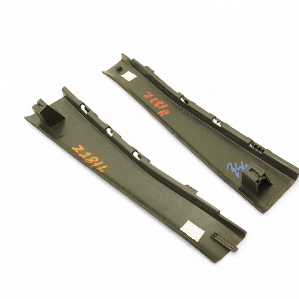 17-24 Audi Q7 4M A Pillar Cover Panel Trim Middle Left Right Set Of 2 4M0868204