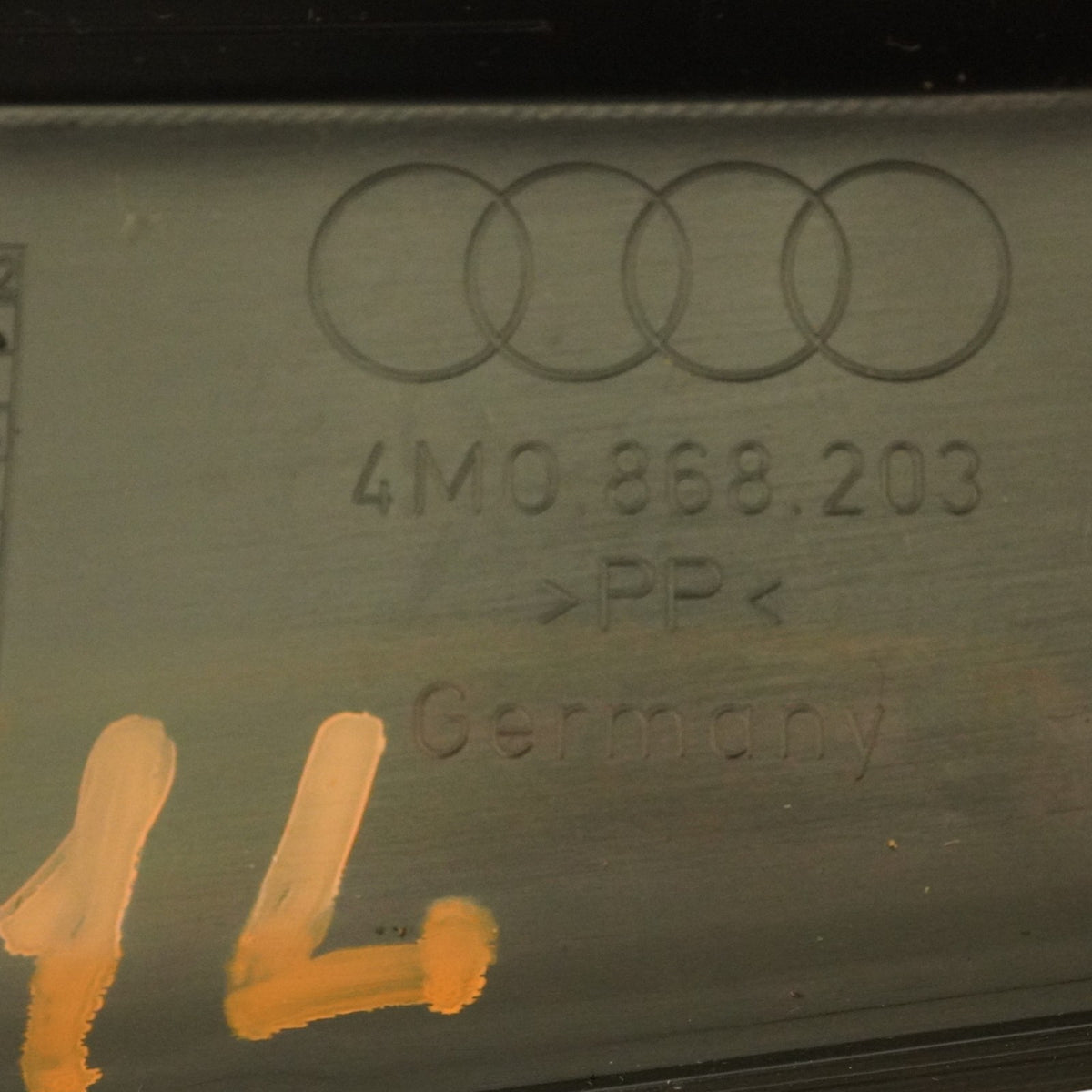 17-24 Audi Q7 4M A Pillar Cover Panel Trim Middle Left Right Set Of 2 4M0868204