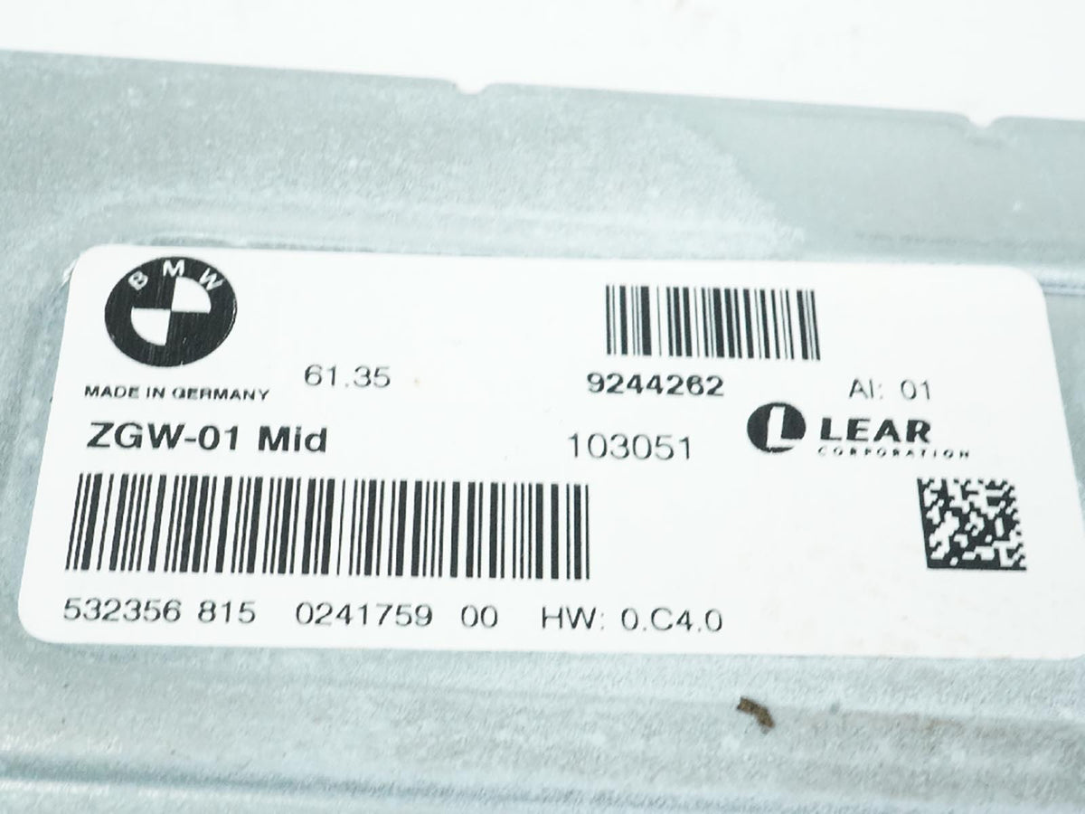 2011 Bmw 5 Series F10 Central Gateway Control Module Electric Unit OEM