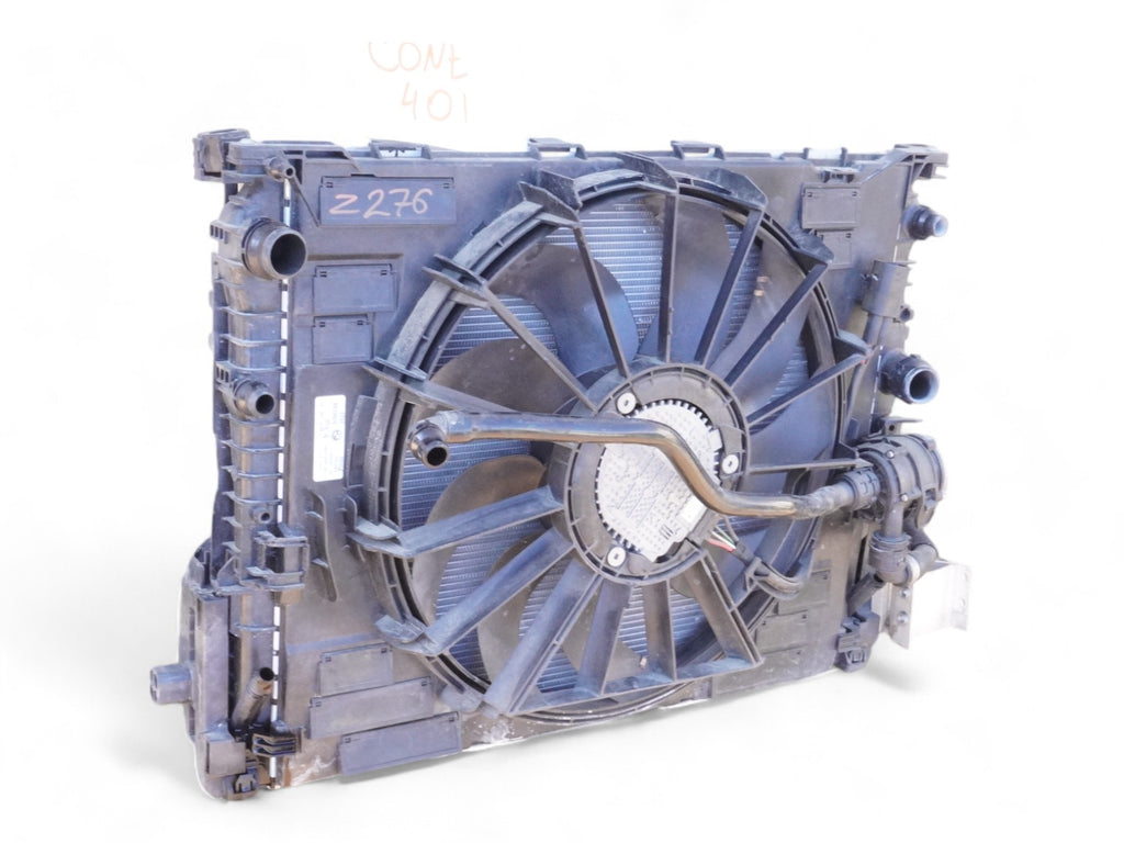  2016 - 2018 BMW 7 SERIES G11 740I RADIATOR CONDENSER FAN SHROULD ELECTRIC MOTOR, in stock