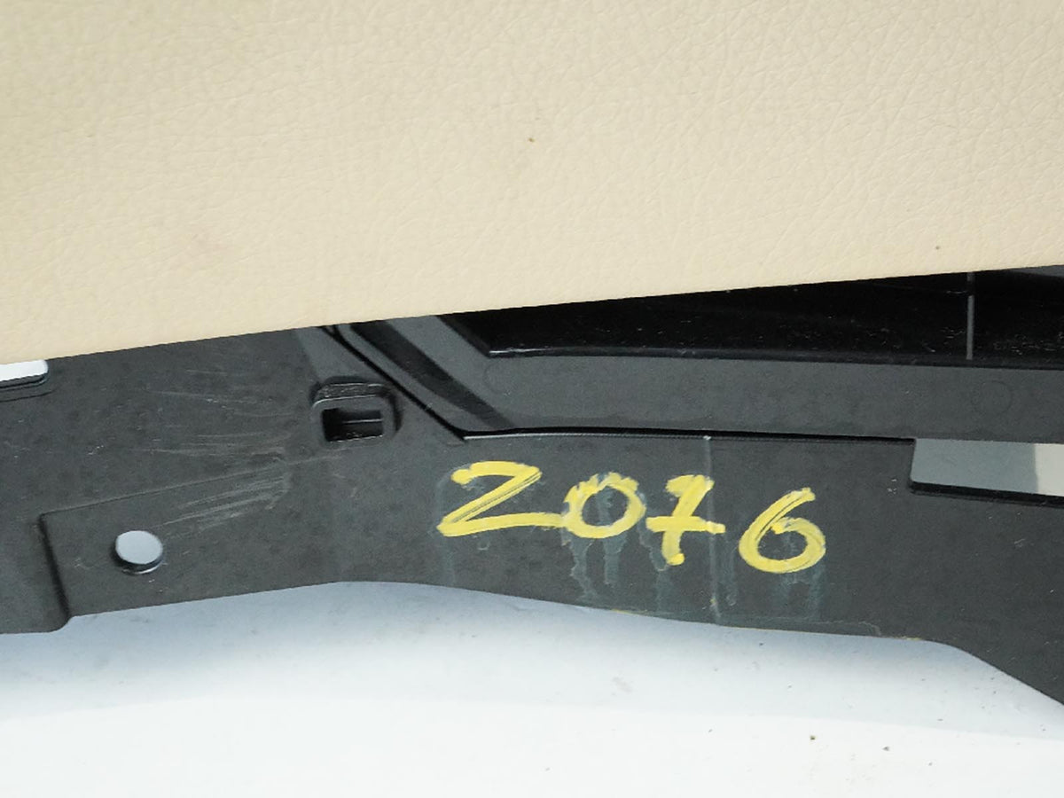 2011 Bmw 5 Series F10 Center Console Armrest Storage Leather Compartment OEM