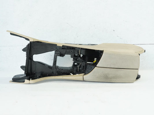 2011 Bmw 5 Series F10 Center Console Armrest Storage Leather Compartment OEM