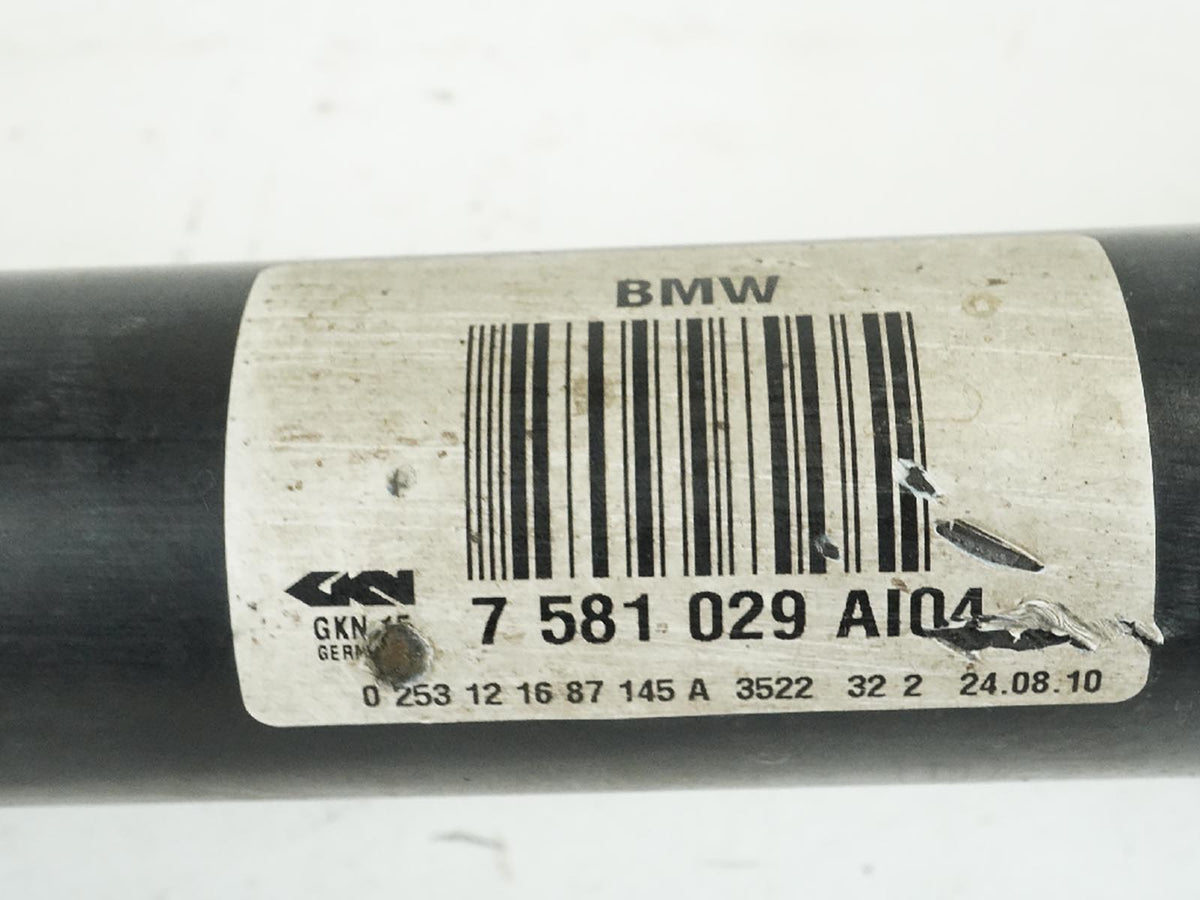 2011 Bmw 5 Series F10 528I Rwd Automatic Axle Shaft Cv Rear Driver Lh Left OEM