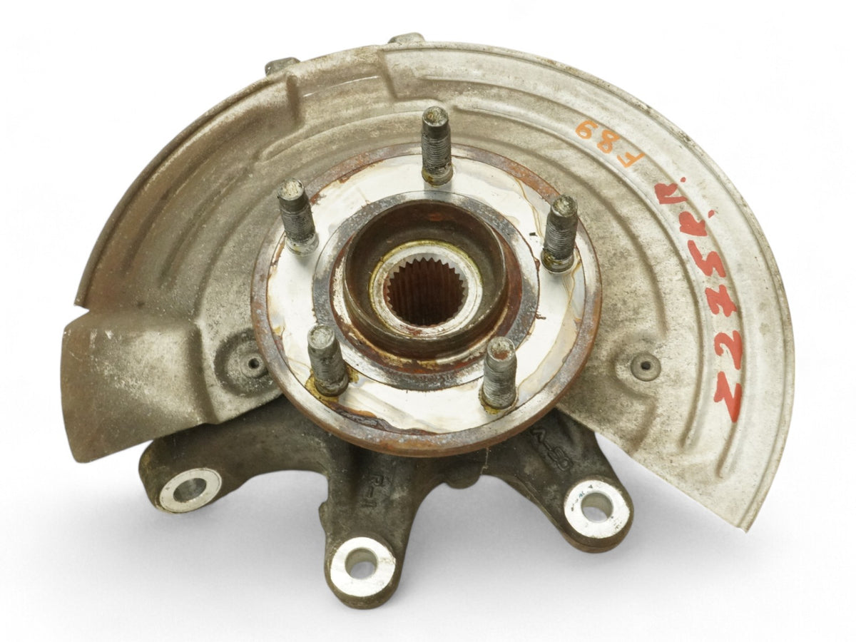 2004 - 2005 Jaguar Vanden Plas Xj8 X350 Spindle Knuckle Hub Rear Passenger Right