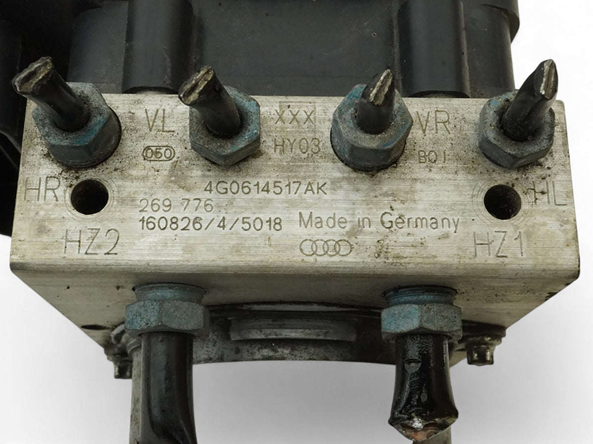 2016 - 2018 Audi A6 C7 Abs Anti Lock Brake Actuator Module Unit Wo Adaptive OEM