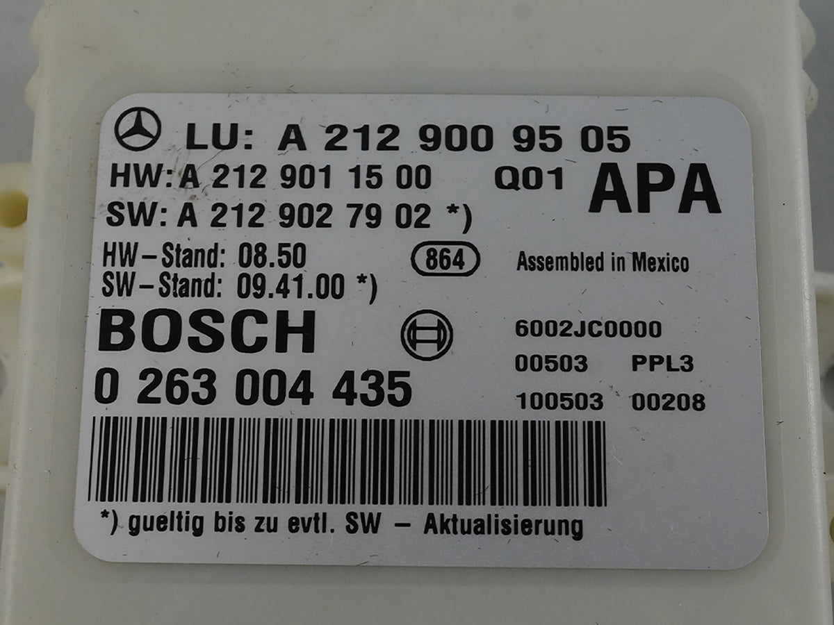 2010 - 2013 Mercedes Benz E Class W212 E550 Pdc Parking Distance Module Sensors