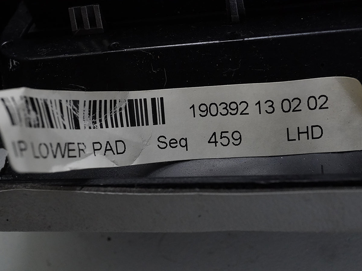 2010 - 2015 Jaguar Xf Fog Light Trunk Release Dimmer Switch Lower Trim Dash OEM