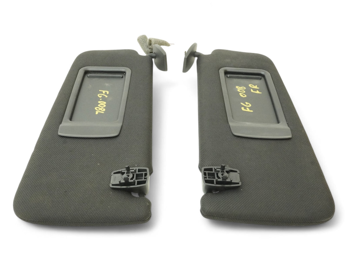 2011 - 2016 Bmw 528 535 550 F10 Sun Visor Shade Mirror Left Right Upper Set OEM