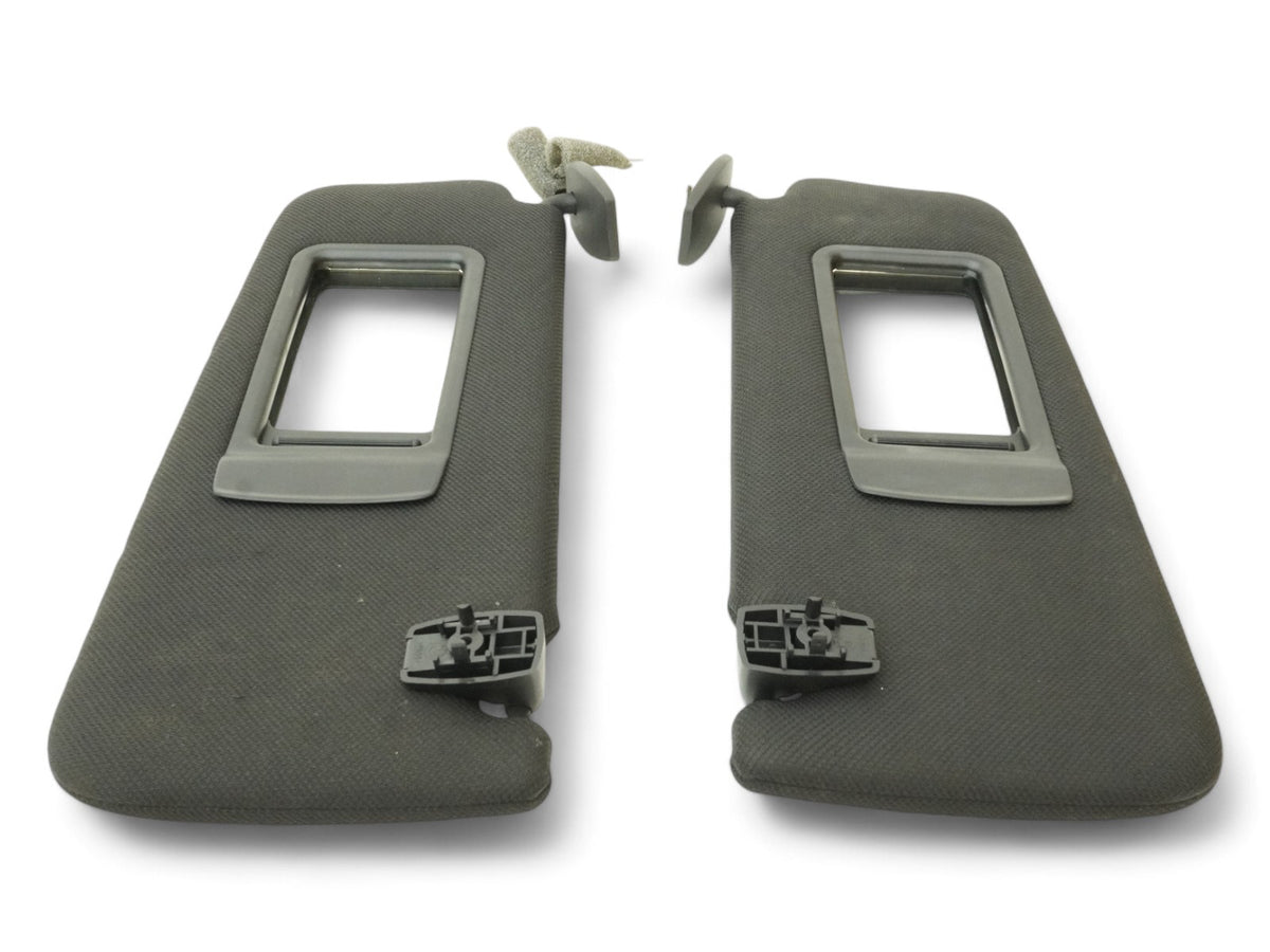 2011 - 2016 Bmw 528 535 550 F10 Sun Visor Shade Mirror Left Right Upper Set OEM
