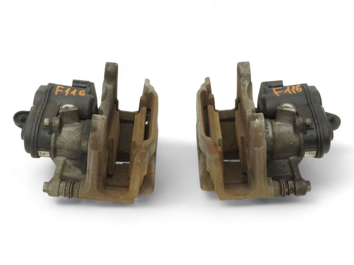 2017 - 2019 Audi Q7 4M Caliper Brake Stop Rear Left Right Lh Rh Set Of 2 OEM