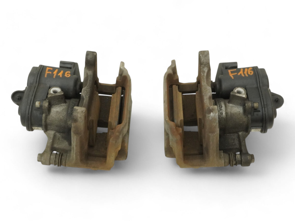 2017 - 2019 Audi Q7 4M Caliper Brake Stop Rear Left Right Lh Rh Set Of 2 OEM