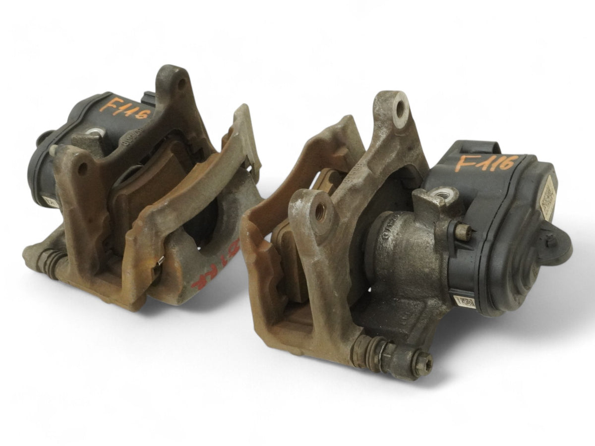 2017 - 2019 Audi Q7 4M Caliper Brake Stop Rear Left Right Lh Rh Set Of 2 OEM