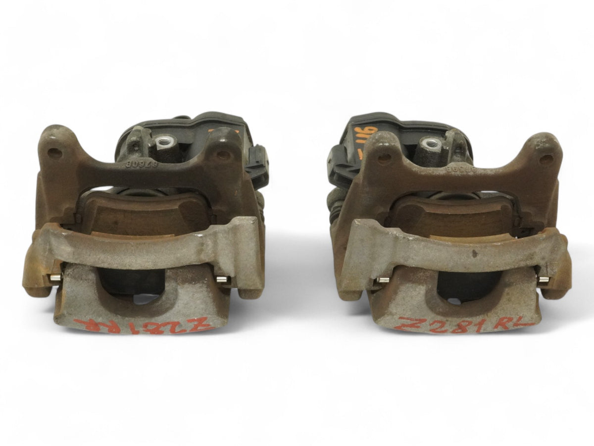 2017 - 2019 Audi Q7 4M Caliper Brake Stop Rear Left Right Lh Rh Set Of 2 OEM