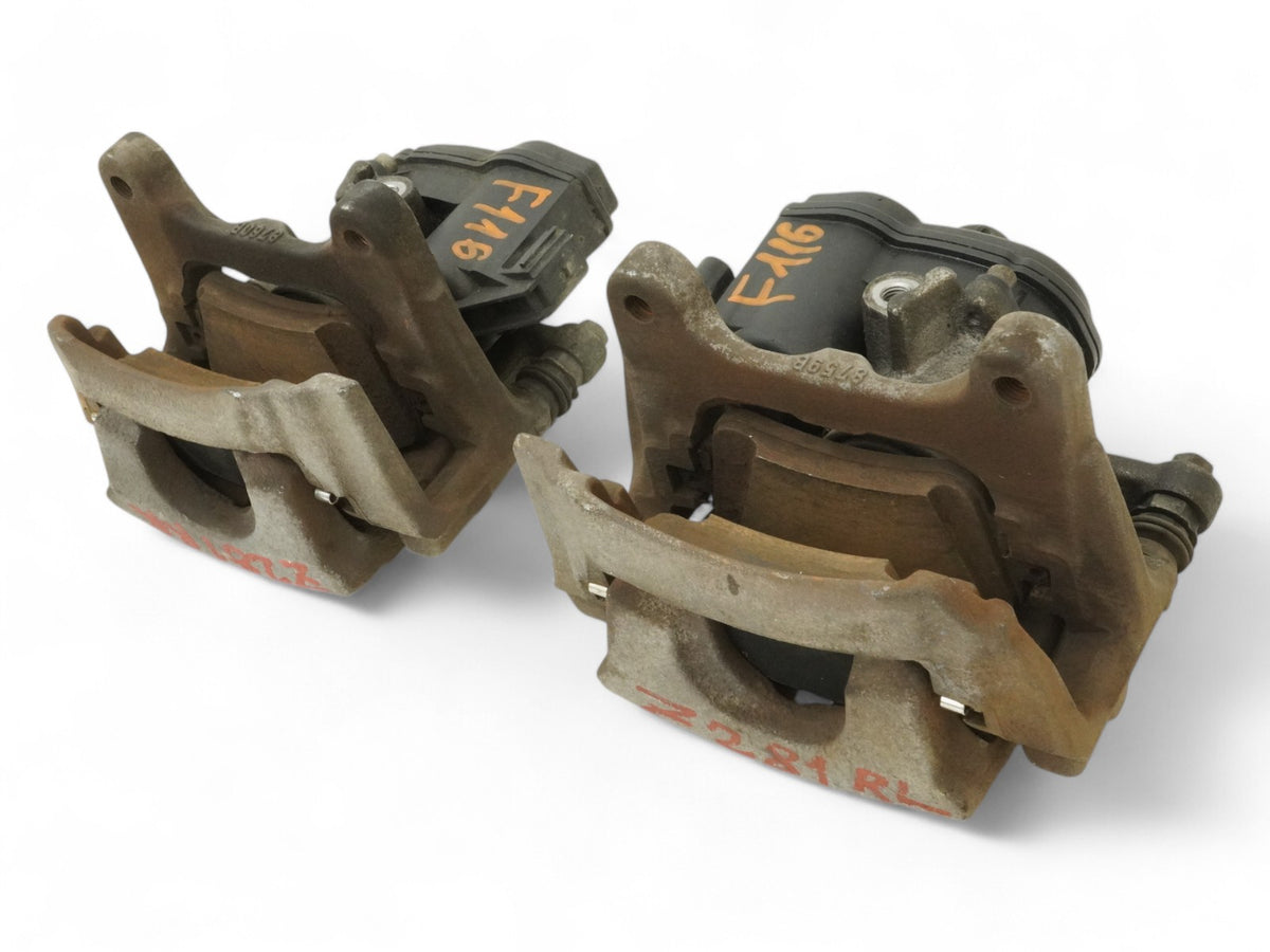 2017 - 2019 Audi Q7 4M Caliper Brake Stop Rear Left Right Lh Rh Set Of 2 OEM