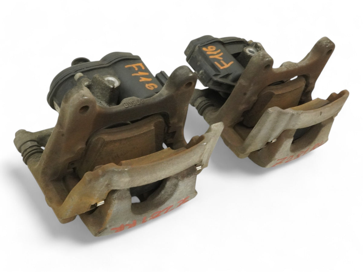 2017 - 2019 Audi Q7 4M Caliper Brake Stop Rear Left Right Lh Rh Set Of 2 OEM