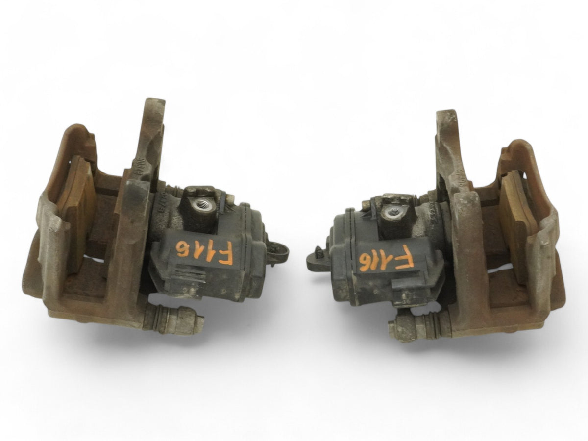 2017 - 2019 Audi Q7 4M Caliper Brake Stop Rear Left Right Lh Rh Set Of 2 OEM