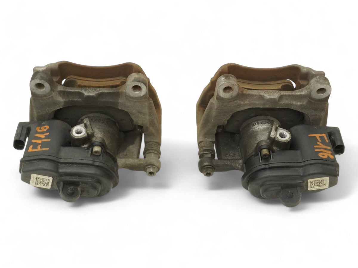 2017 - 2019 Audi Q7 4M Caliper Brake Stop Rear Left Right Lh Rh Set Of 2 OEM