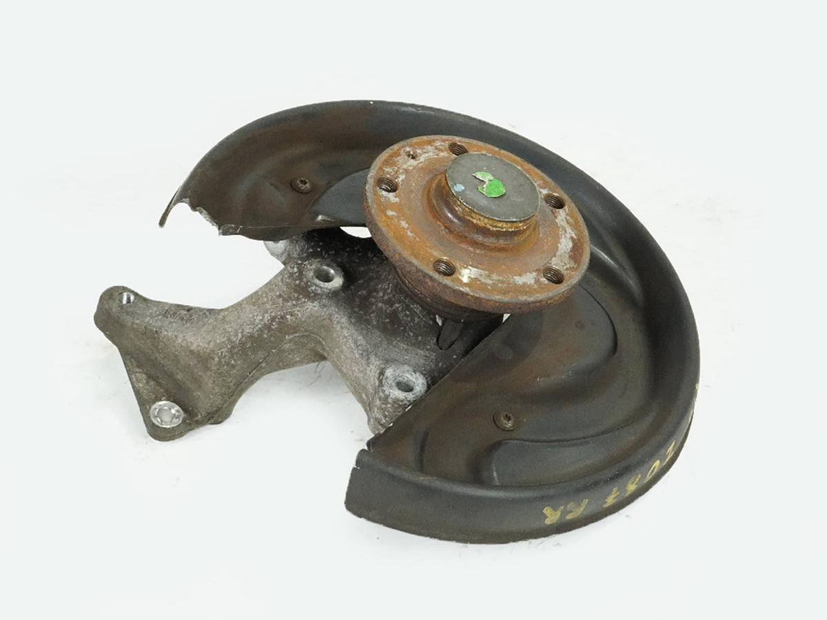 2008 - 2010 Audi TT Mk2 Fwd Spindle Knuckle Hub W Bearing Dust Shield Rear Right