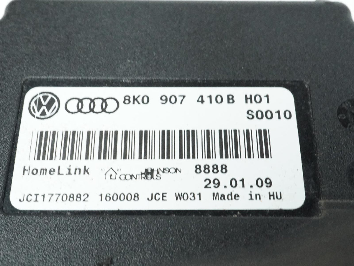 2009 - 2012 Audi Q5 8R Garage Door Opener Homelink Control Module 8K0907410B OEM