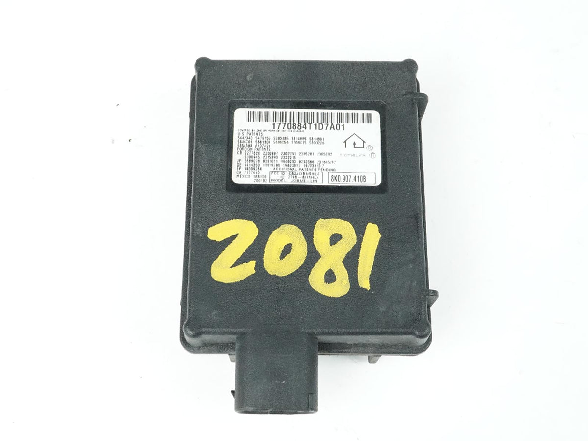 2009 - 2012 Audi Q7 4L Homelink Garage Opener Control Module 8K0907410B OEM