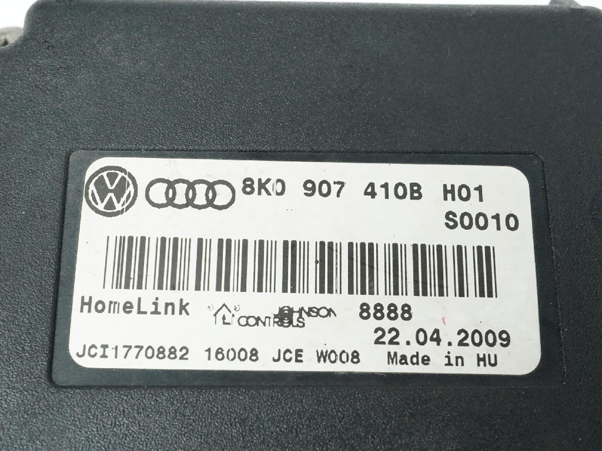 2009 - 2012 Audi Q7 4L Homelink Garage Opener Control Module 8K0907410B OEM