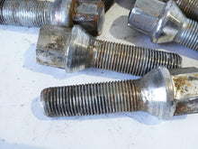 Load image into Gallery viewer, 2011 - 2016 BMW 5 SERIES F10 LUG BOLTS NUTS STANDARD WHEEL RIM SET OF 19 OEM, used