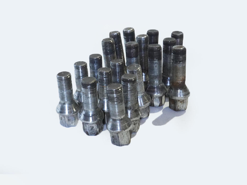  2011 - 2016 BMW 5 SERIES F10 LUG BOLTS NUTS STANDARD WHEEL RIM SET OF 19 OEM, used