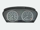 2007 - 2010 BMW X5 E70 4.8L 8 CYL AT INSTRUMENT CLUSTER SPEEDOMETER MPH 143K OEM