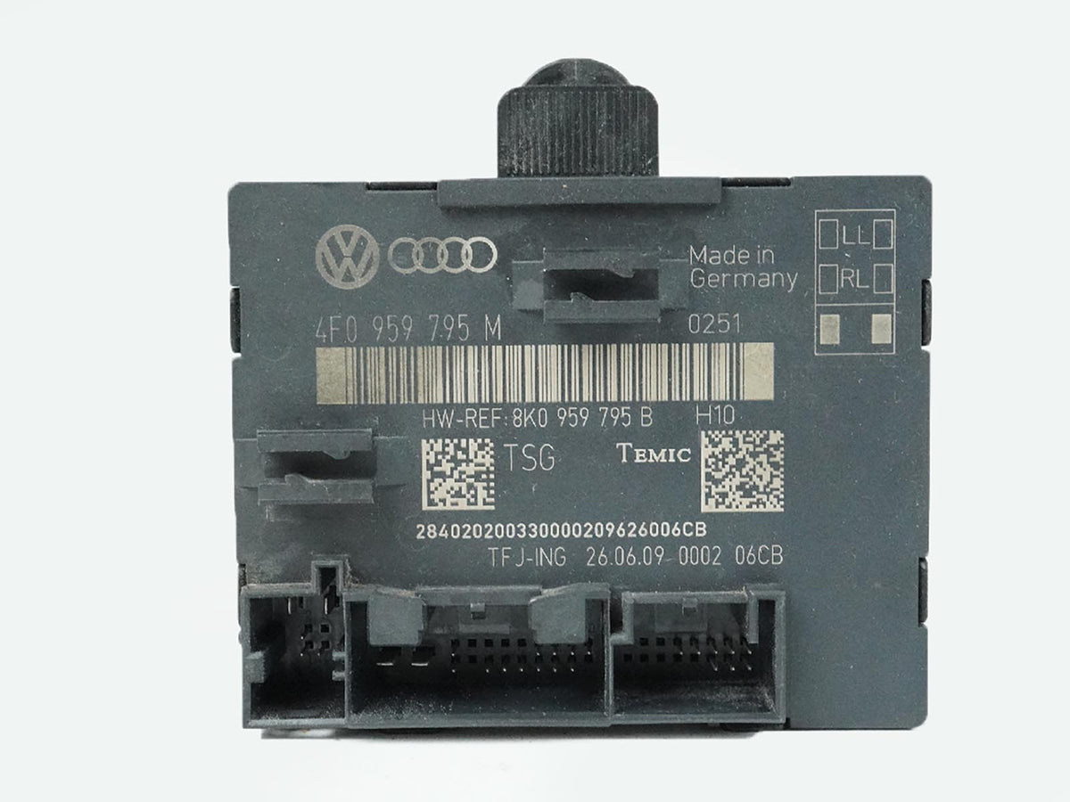 2010 - 2015 Audi Q7 4L Door Control Module Rear Right Rh Side 4F0959795M OEM
