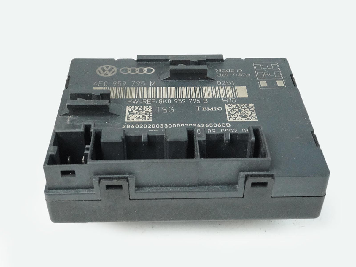 2010 - 2015 Audi Q7 4L Door Control Module Rear Right Rh Side 4F0959795M OEM