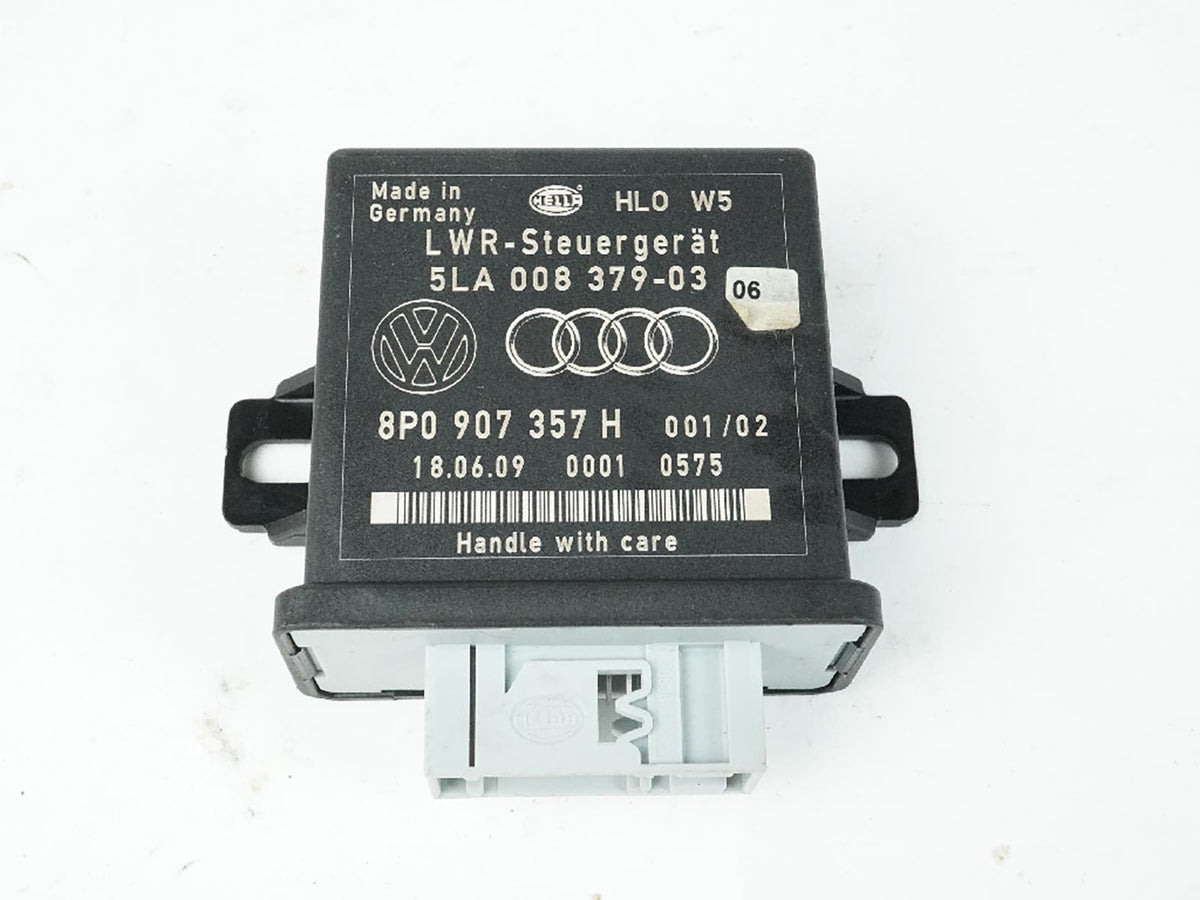 2010 Audi Q7 4L Lamp Range Headlight Control Module Unit Hella 8P0907357H OEM