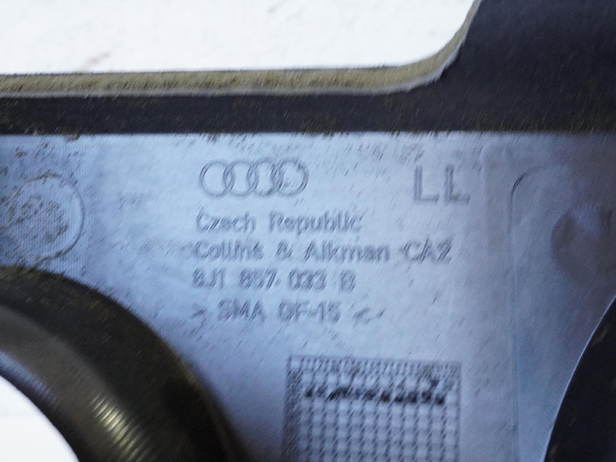 2008 - 2015 Audi TT Mk2 Dashboard Panel Cover Instrument Interior 8J1857083B