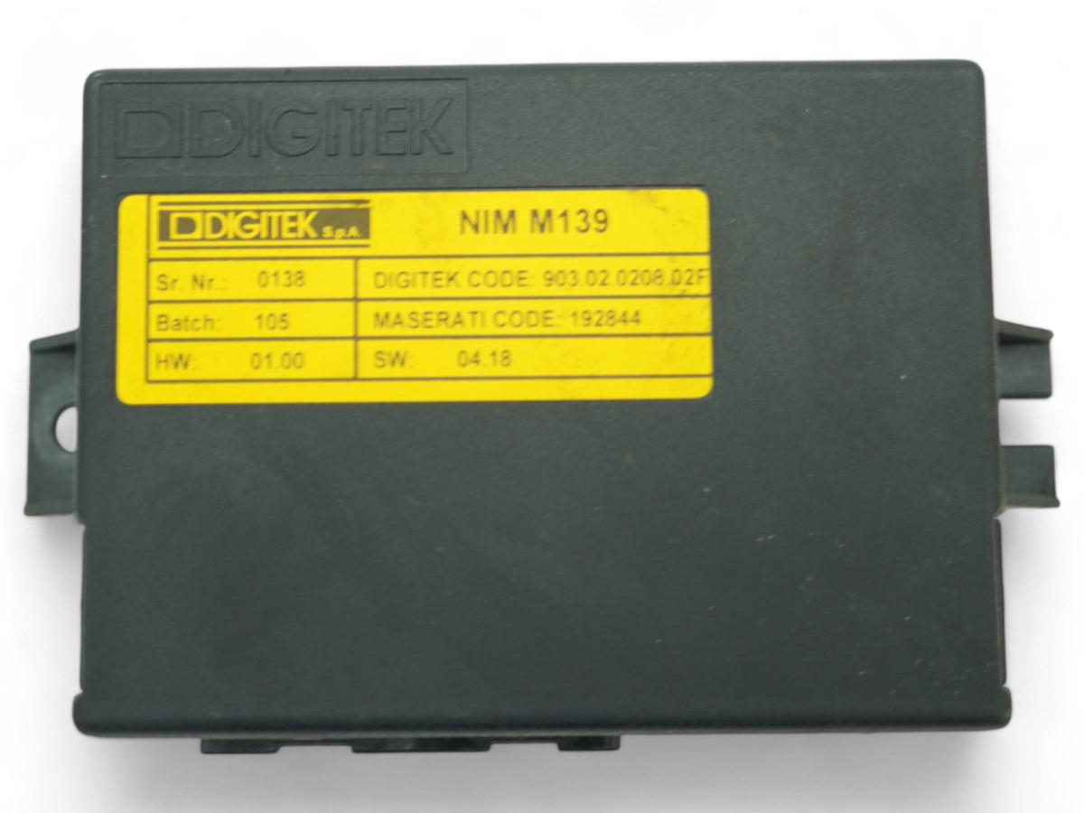 2003 - 2008 Maserati QuaTTroporte M139 Sunroof Control Module Unit 192844 OEM