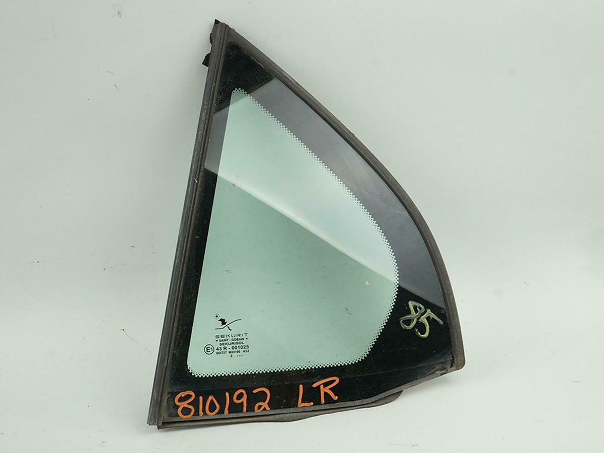 2003 - 2011 Saab 9-3 Sedan Window Glass Door Vent Rear Left Driver Lh Side OEM
