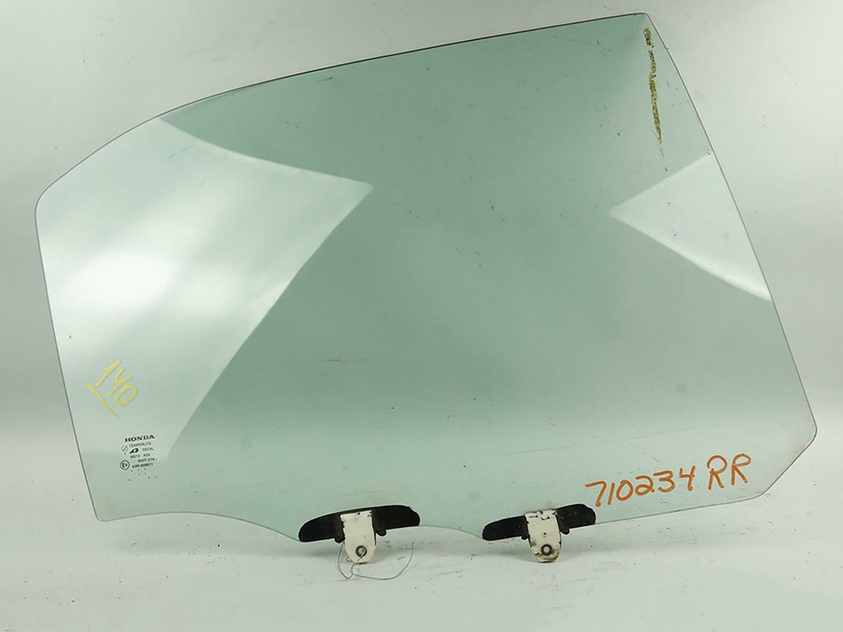 1996 - 2000 Honda Civic Sedan Window Glass Door Rear Passenger 73400S01A0 OEM