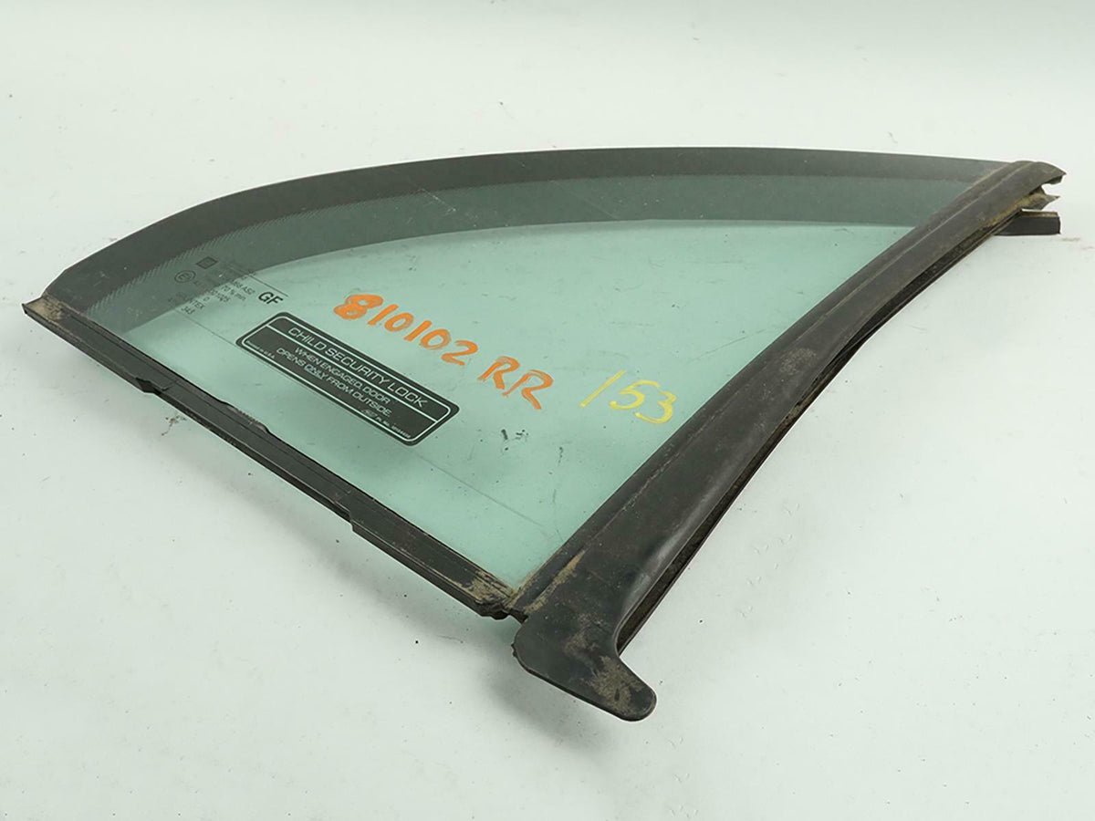 1997 - 2001 Cadillac Catera Glass Window Door Vent Passenger Right Side Rh Rear