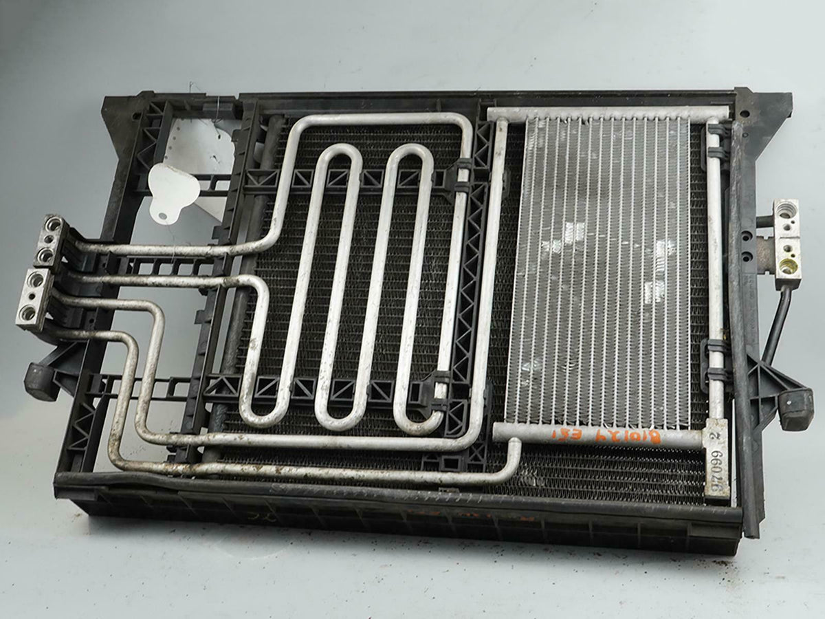 1997 Bmw 5 Series E39 Ac Condenser Air Conditioning Radiator W Oil Cooler OEM